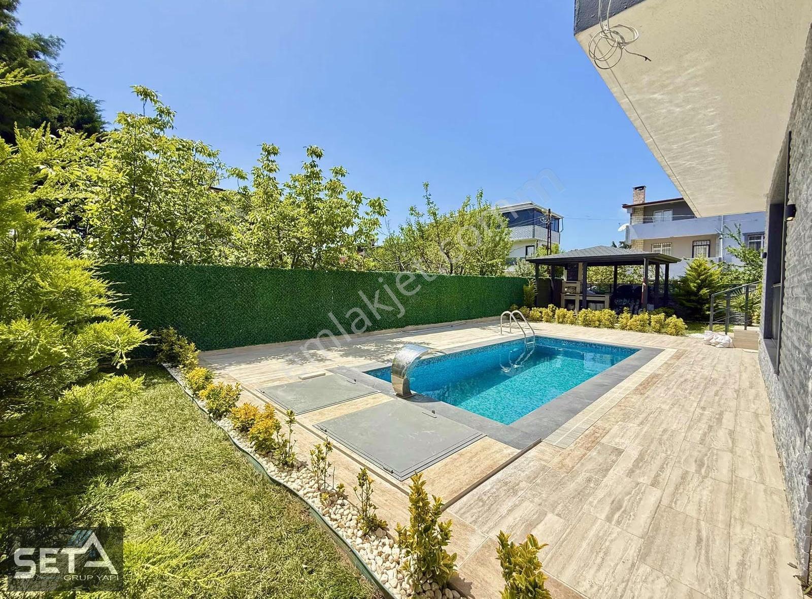 ▃▅▇seta Grup▇▅▃denize 200m 5+1 Çardaklı Havuzlu Lüks Villa ..! - Görsel 5