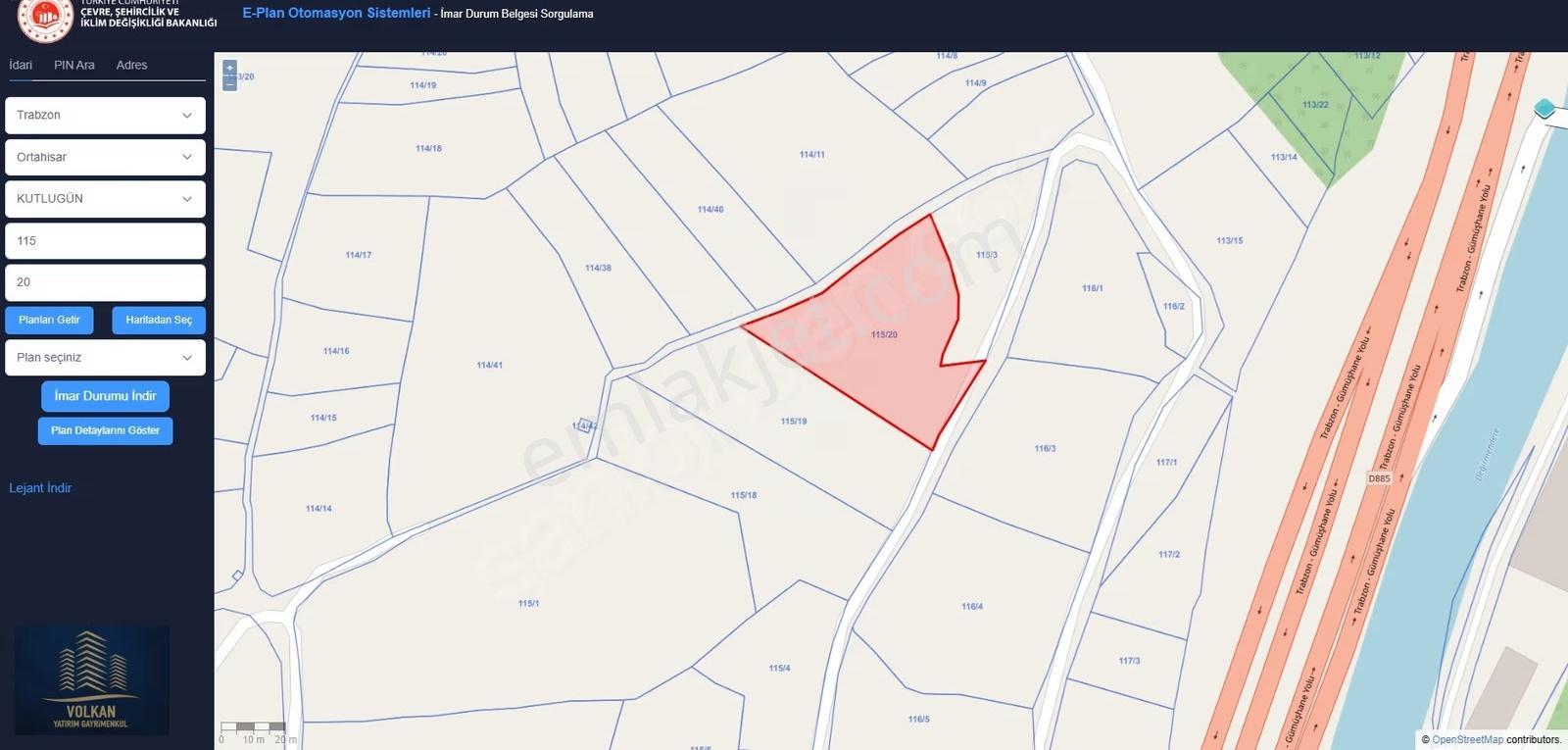 Vyg'den Ortahisar Kutlugün Mahallesinde 2456 M2 Arsa - Görsel 8