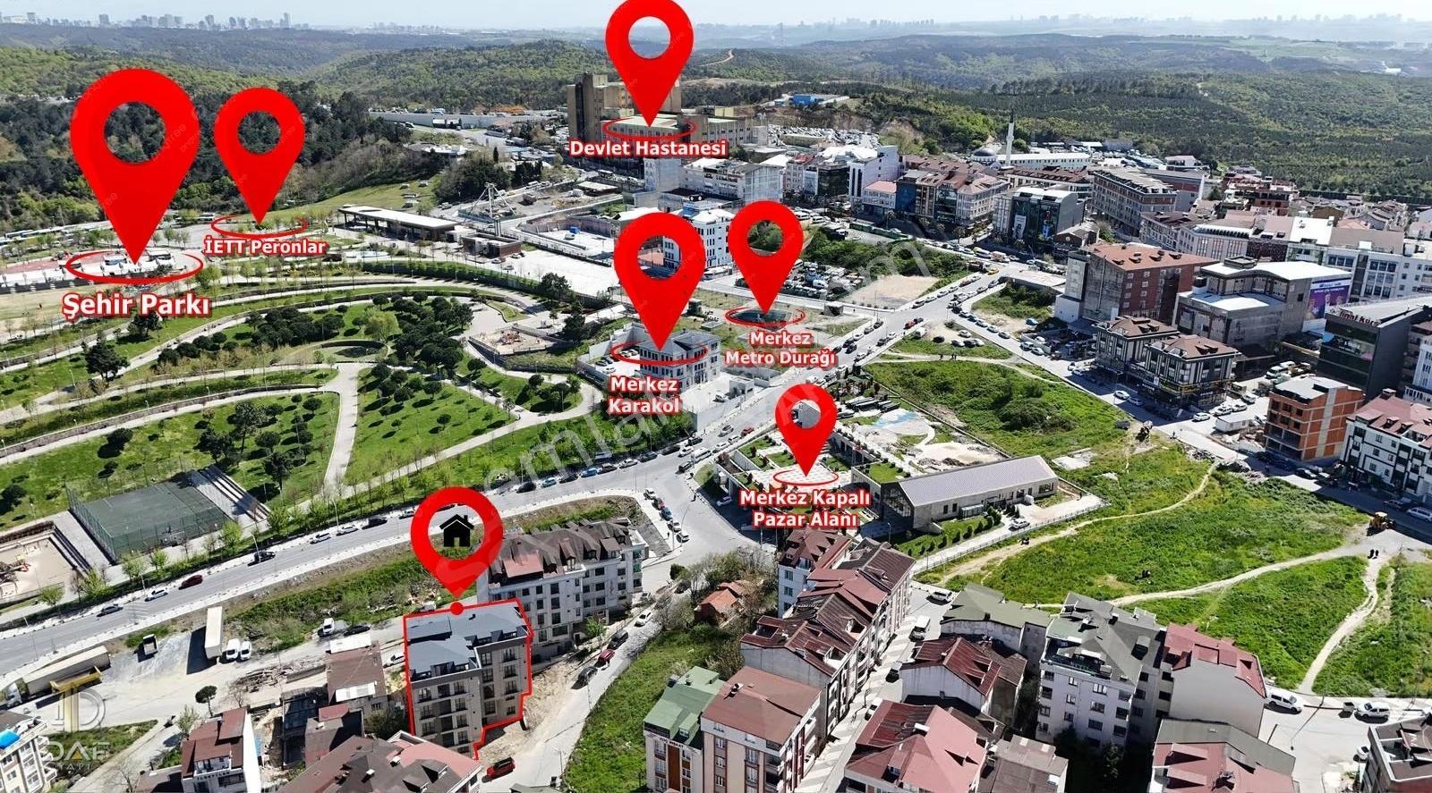 Metro, Merkezin Tam Kalbinde 2+1 Yerden Isıtmalı Sıfır Daire
