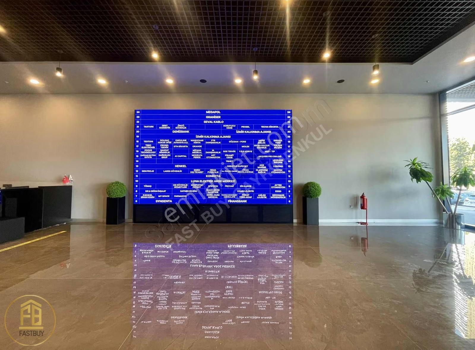 Konak Megapol Çarşı Kule Kiralık Deniz Manz. Net 65m2 Ofis - Görsel 9