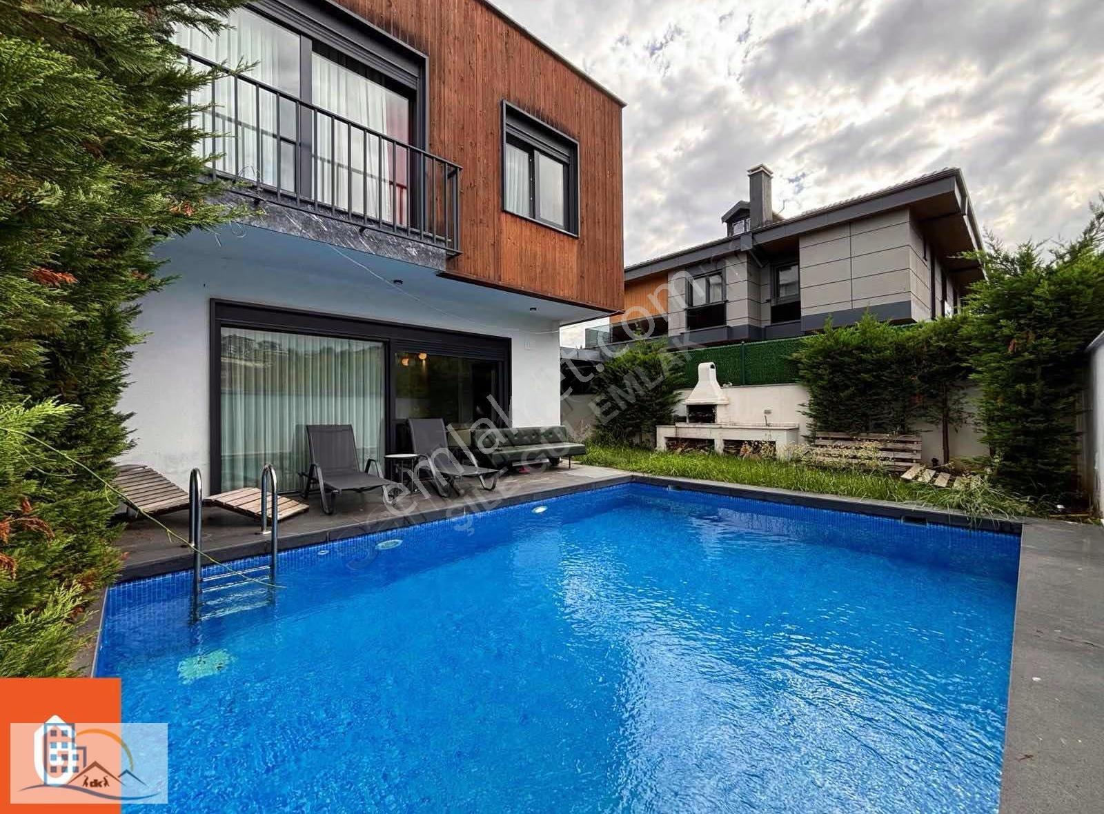 Şile Kumba'da Satılık Özel Havuzlu Lüks İkiz Villa - Görsel 34