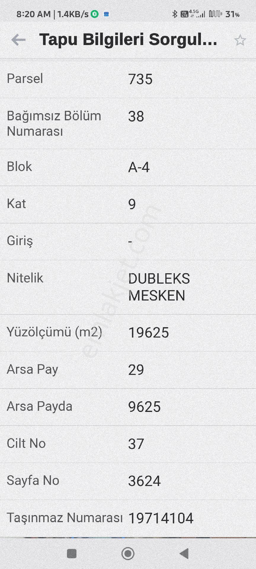 Sahibinden Acil Satılık 5+1 Dubleks Daire - Görsel 30