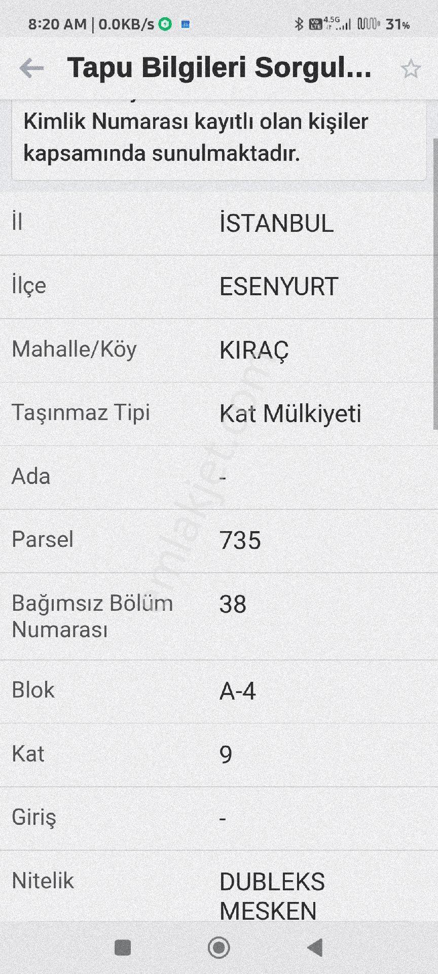 Sahibinden Acil Satılık 5+1 Dubleks Daire - Görsel 31