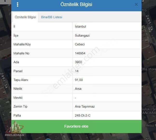 Projemax'tan Cebecide Kelepir Fırsat Arsa !!!! - Görsel 2