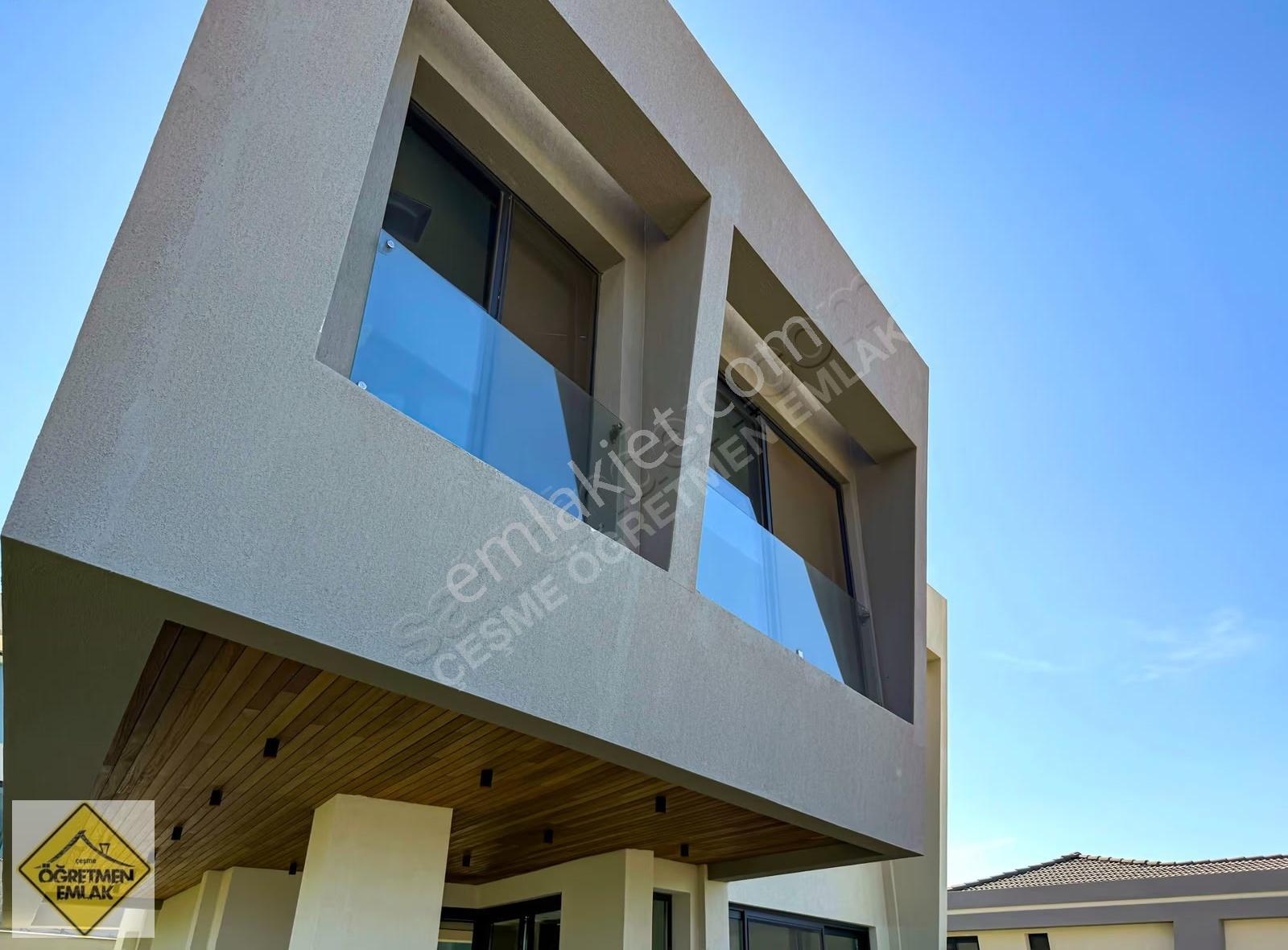 Çeşme Dalyanda Muhteşem Bahçe Muhteşem Manzaralı Villa - Görsel 19