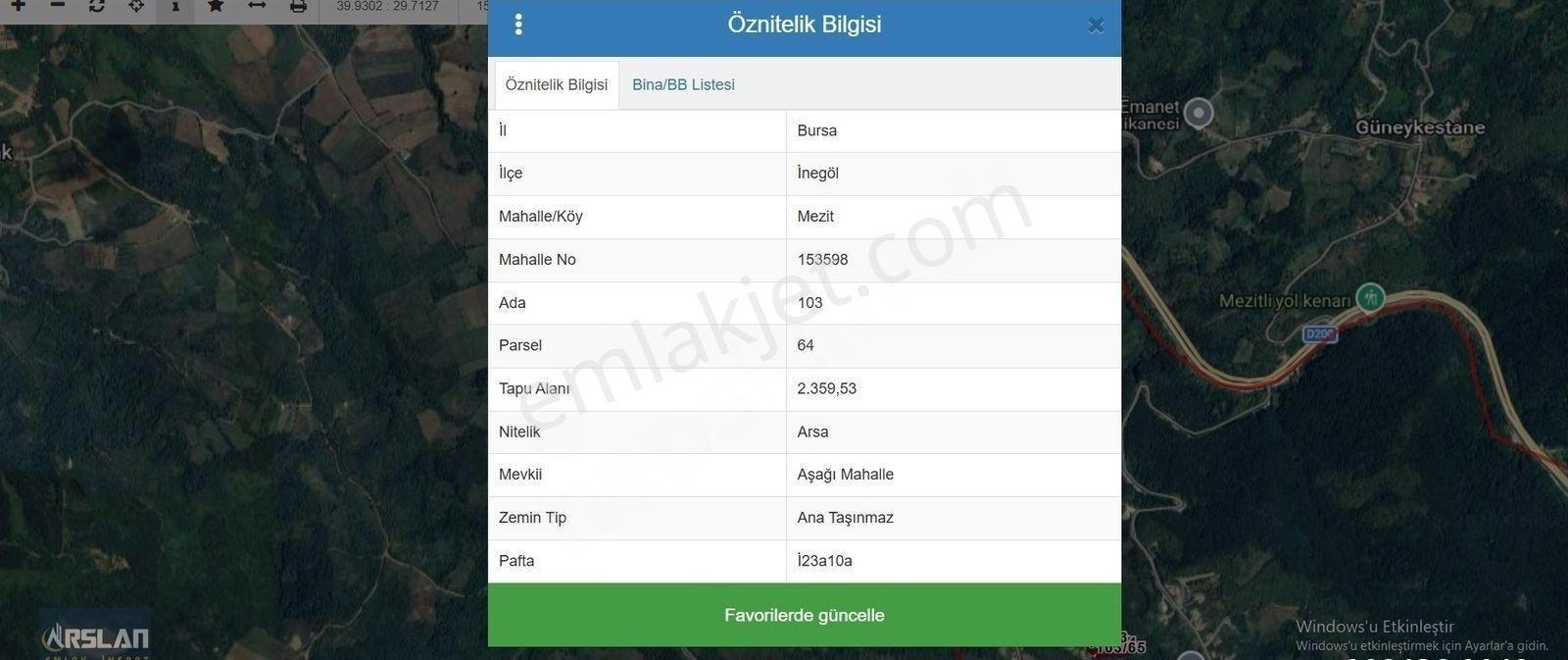 İnegöl Mezit Köyünde 4 Dönüm İçinde Satılık Lüks Villa - Görsel 3