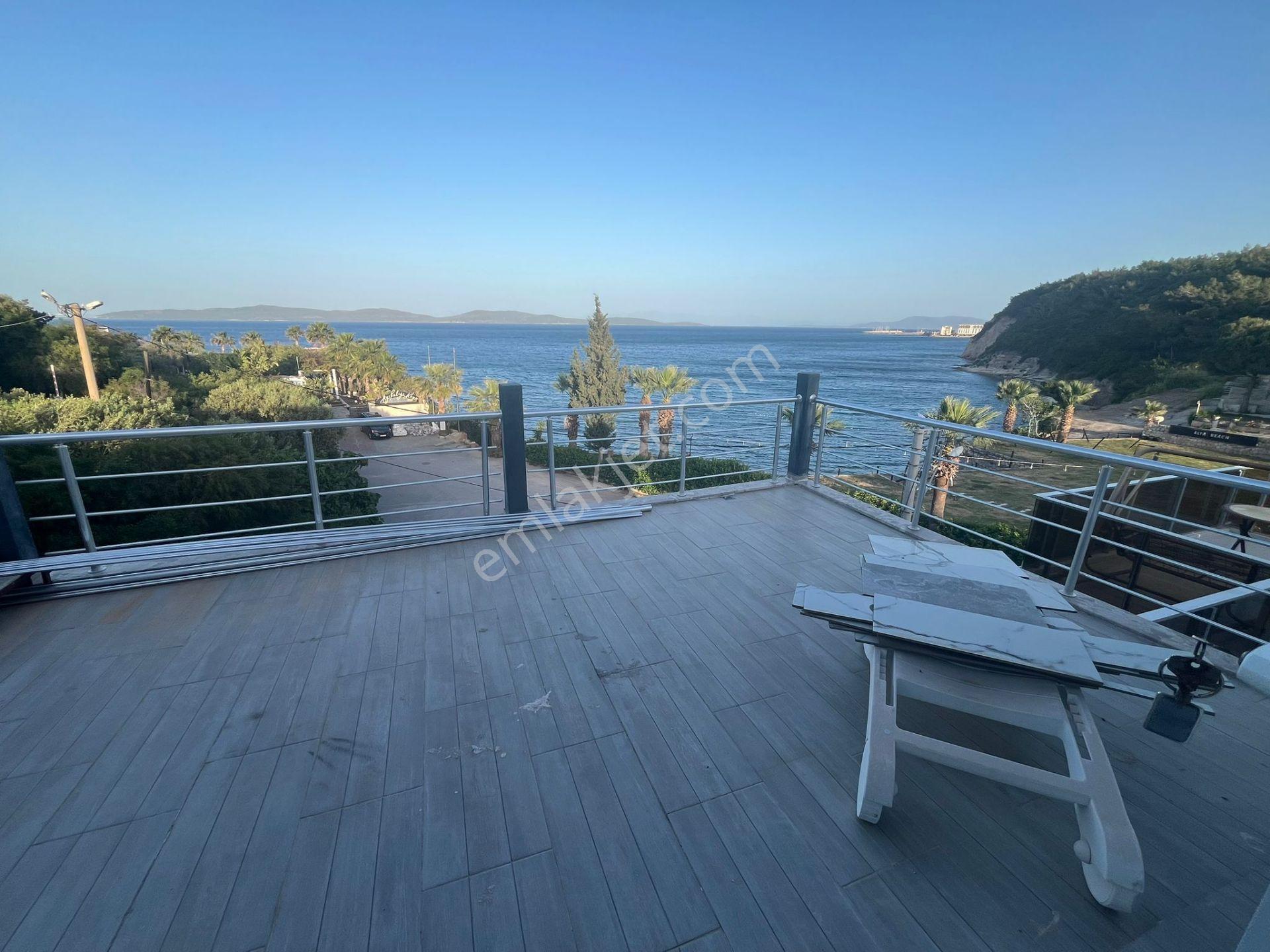 Asilden Ayıbalığında 2+1 Full Deniz Manzaralı Sezonluk Kiralık - Görsel 9