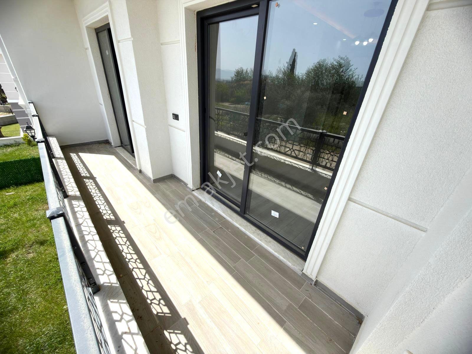 🏡 Referans'tan Güre'de Doğa Manzaralı Bahçeli Yerden Isıtmalı 1+1 Daire - Görsel 34