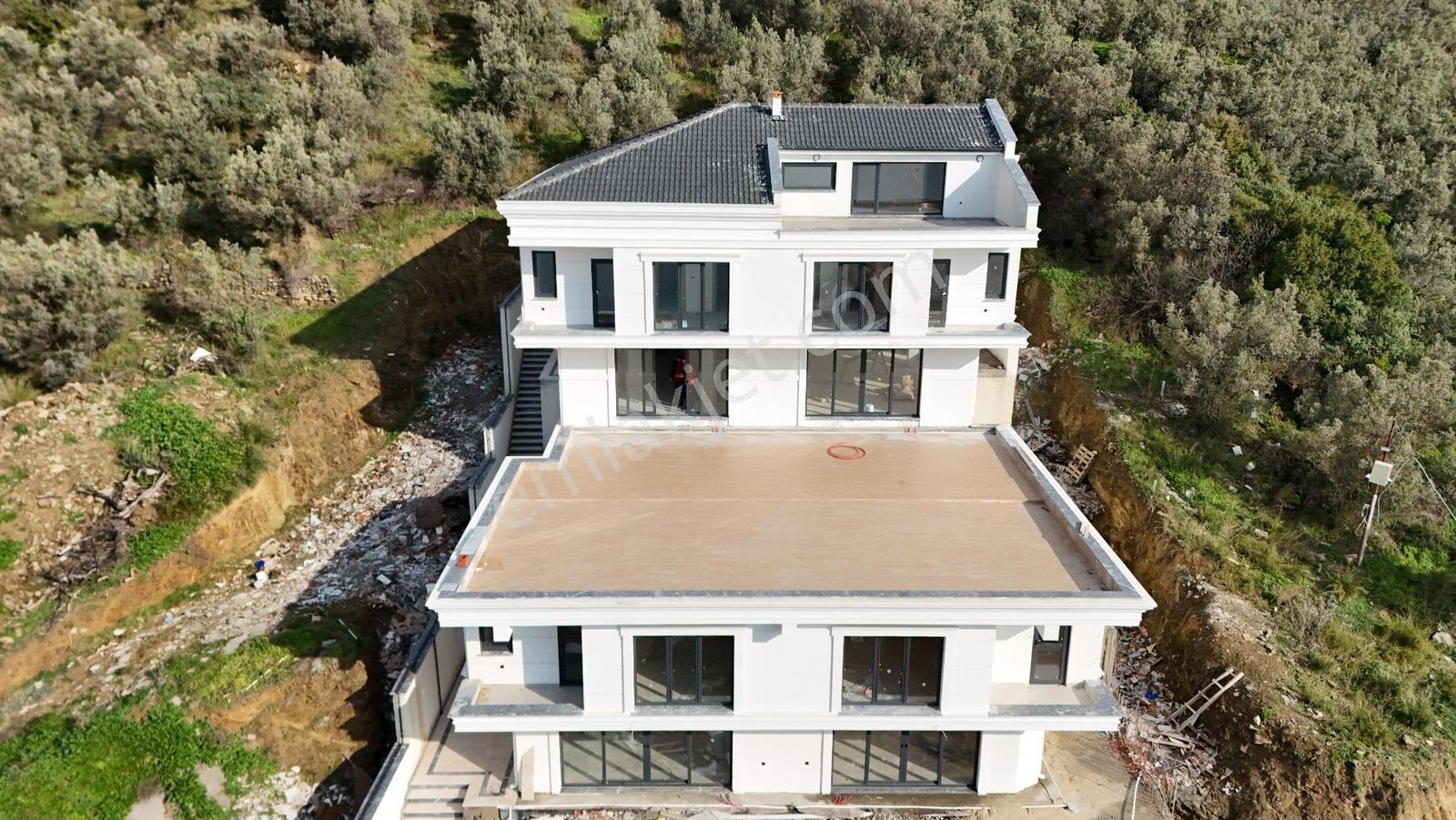 Özkandan Manastırda Özel Yapım Havuzlu Full Manzara Lüx Villalar - Görsel 28