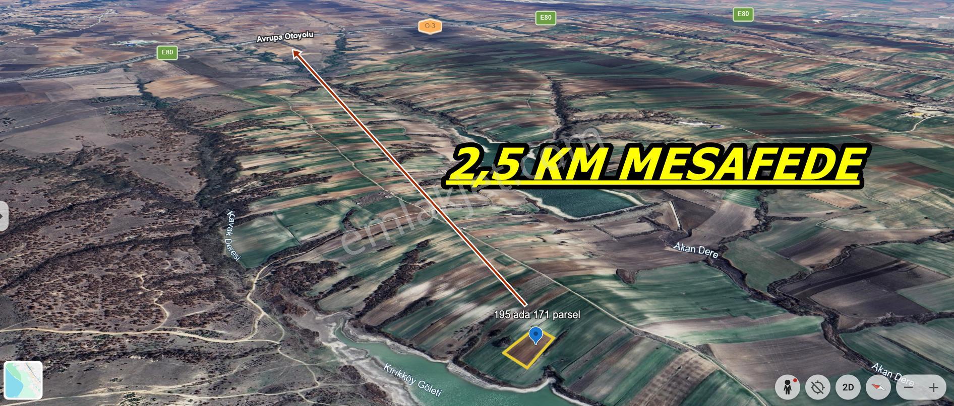 Kırıkköyde Baraj Manzaralı Satılık 1541 M2 Arsa - Görsel 7