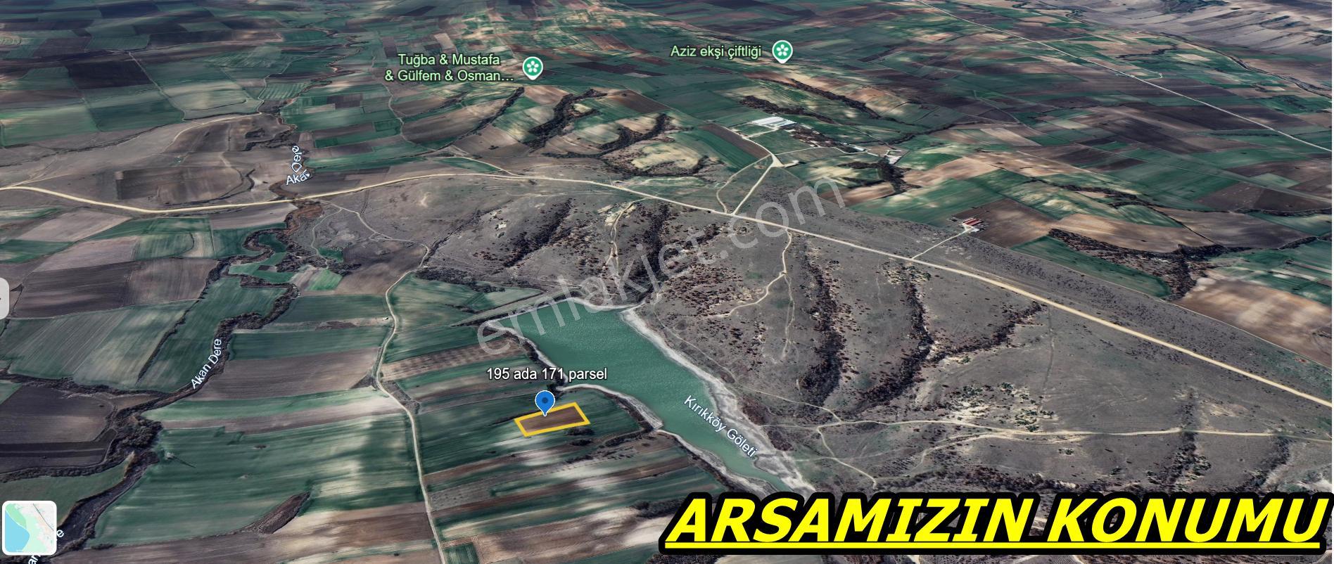 Kırıkköyde Baraj Manzaralı Satılık 1541 M2 Arsa - Görsel 4