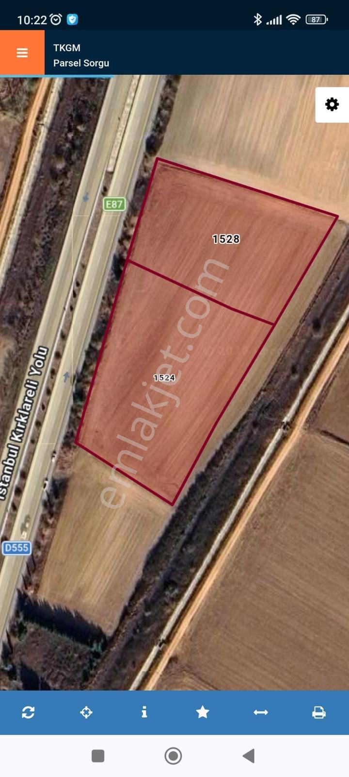 Newcıty Emlaktan Kavaklı Ana Yoluna Cepheli Tarla 4.850 M2 - Görsel 3