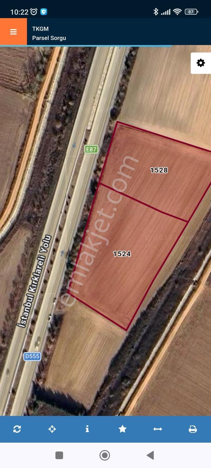 Newcıty Emlaktan Kavaklı Ana Yoluna Cepheli Tarla 4.850 M2 - Görsel 13