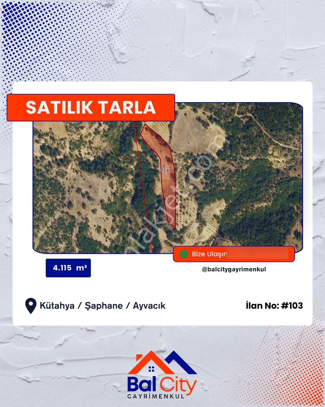 Balcity - Kütahya Şaphane İlçe Merkezde, Otoyola Yakın Tarım Ve Yaşam Fırsatı! - Görsel 14