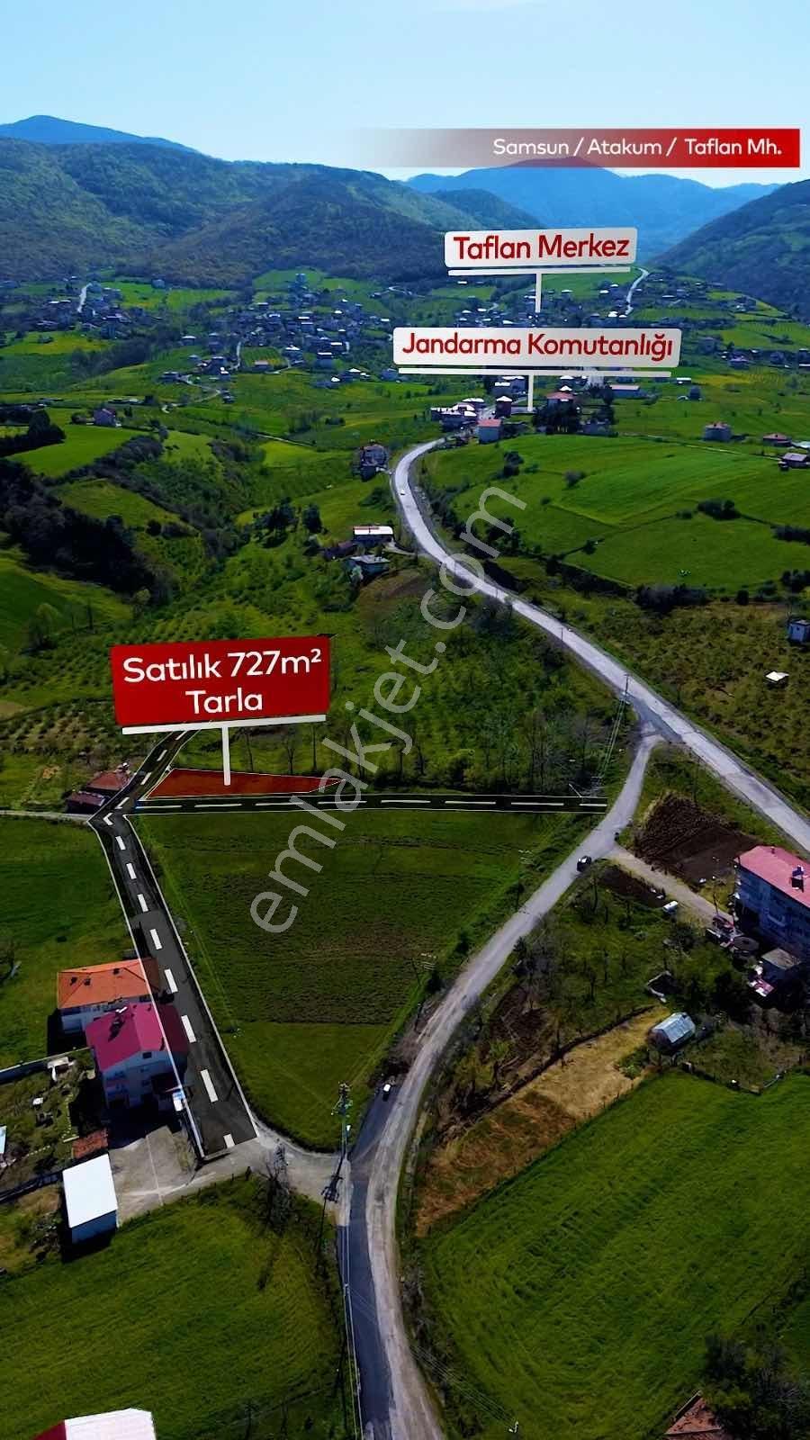Truva'dan Atakum-taflan'da İmar Kapsamında 727 M2 Fırsat Arsa