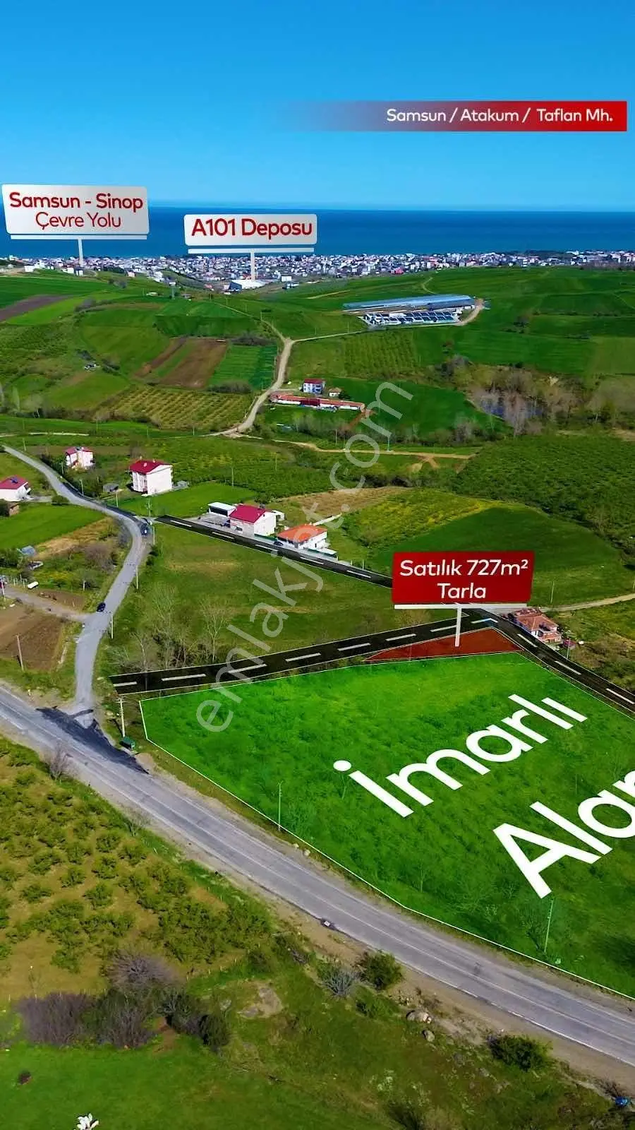 Truva'dan Atakum-taflan'da İmar Kapsamında 727 M2 Fırsat Arsa - Görsel 3