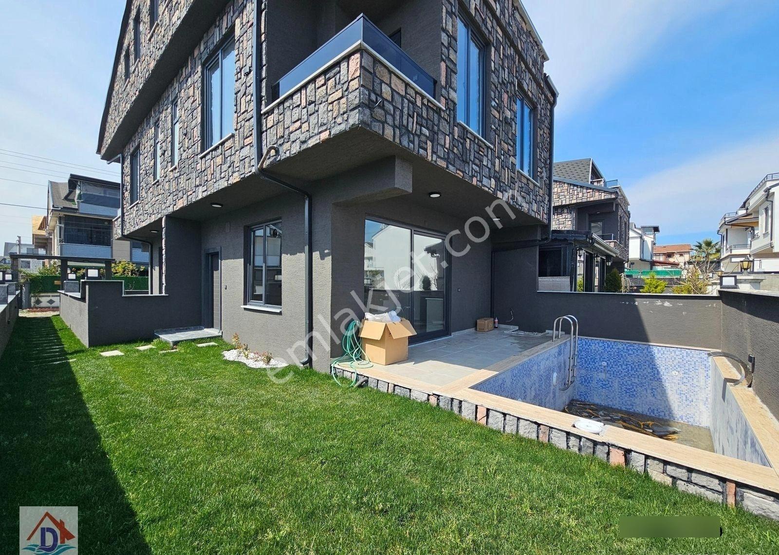 Denize 70 Mt.mesafede,3+1 Havuzlu,bahçeli Villa-tanıtım Videolu - Görsel 27