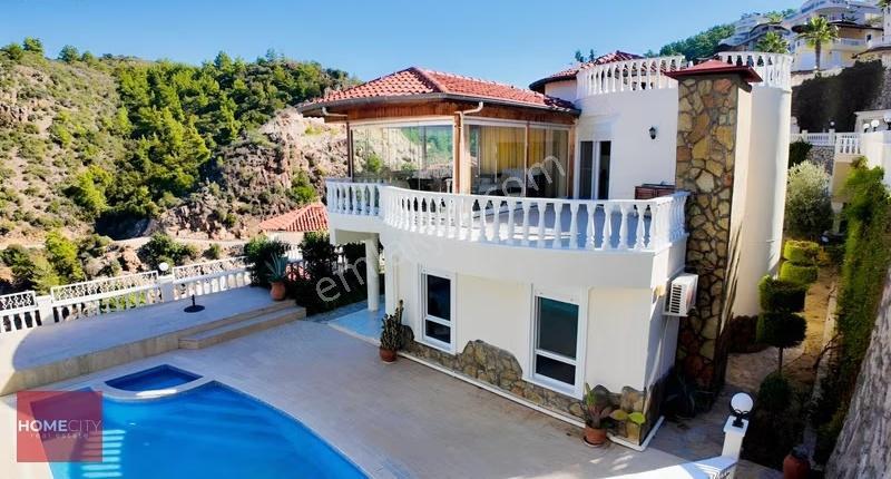 Alanya Kargıcak 4+1 450m2 Deniz Kale Manzara Lüx Konsept Villa - Görsel 19