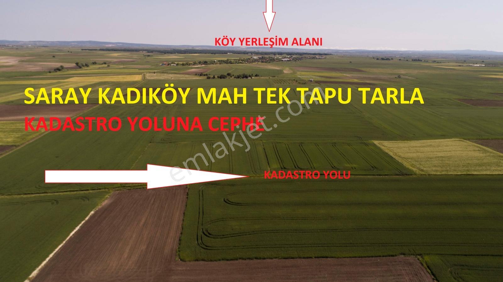Saray Beyazköy Mahalesinde 2860 M2 Tek Tapu Tarla - Görsel 8