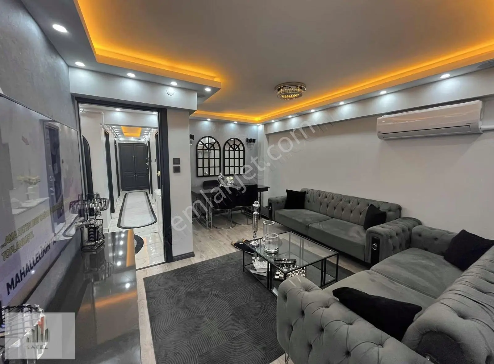 Satel Emlaktan 3+1 Full Dekorlu Arakat