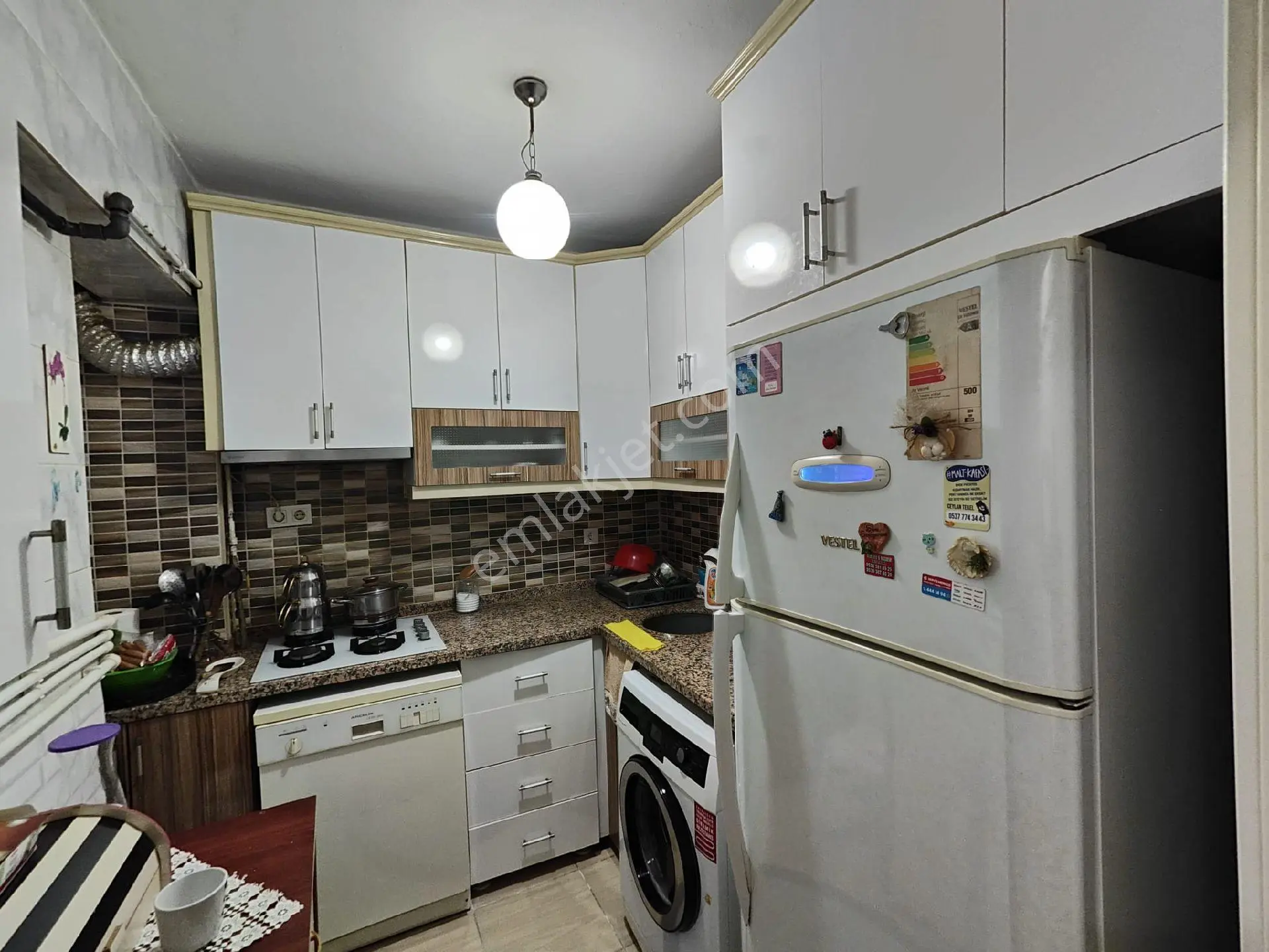 Rami'de Full Eşyalı 2+1 Kapalı Balkonlu 80 M2 Kiralık Daire