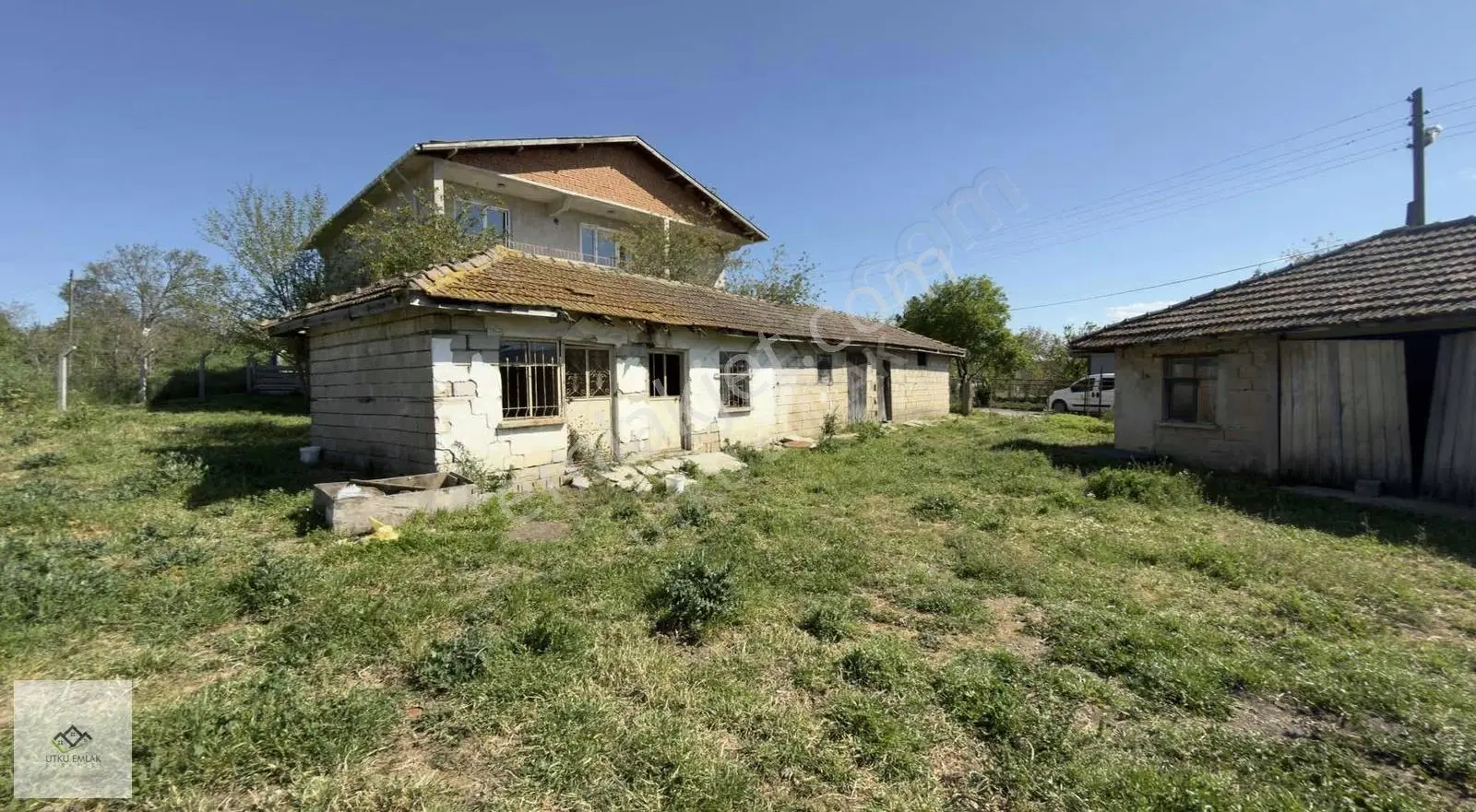 Babaeski Pancarköyde 500 M2 Satılık Köşe İmarlı Arsa Ve Yapılar