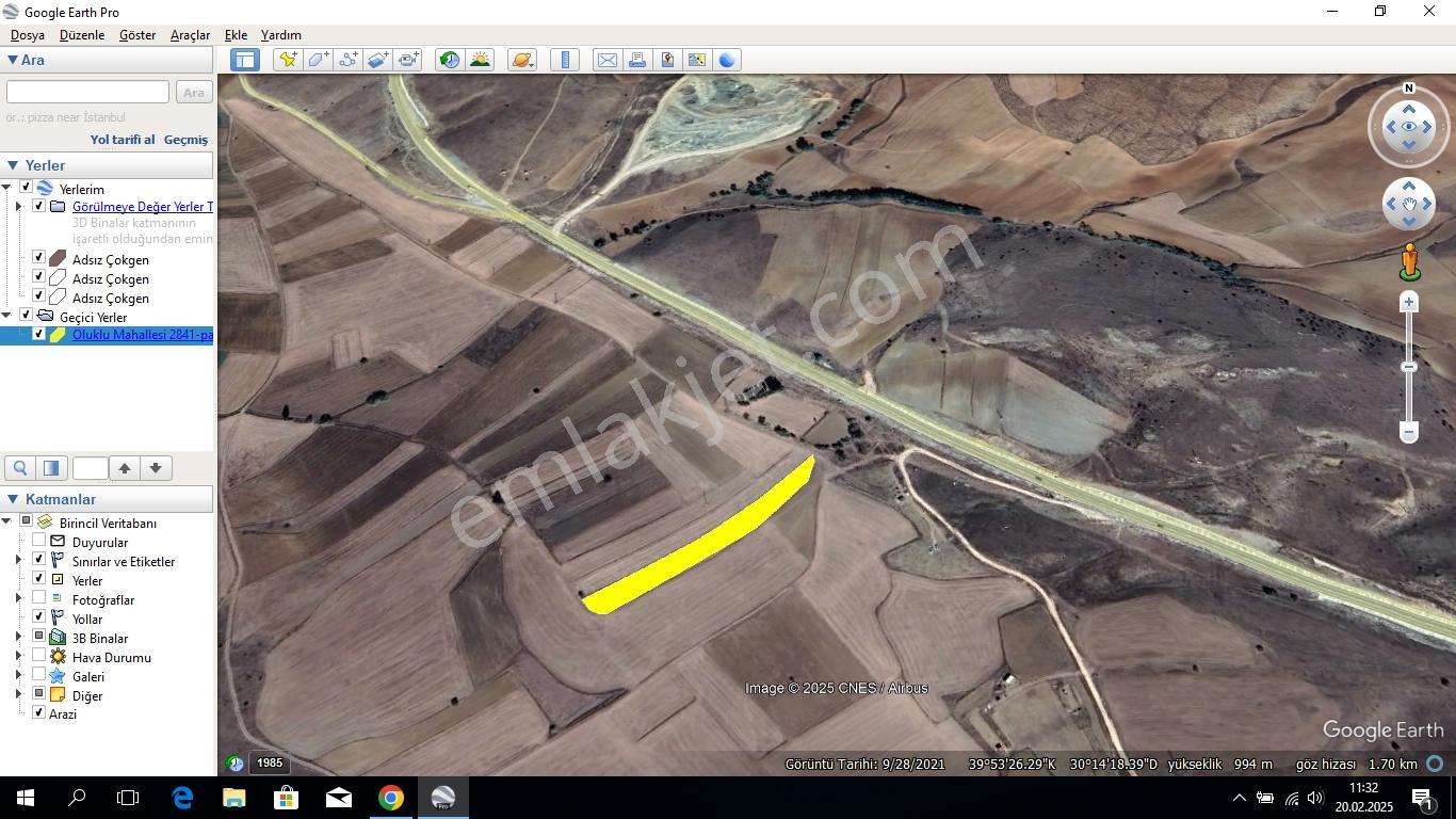 Doğacity Den Satılık Bilecik Söğüt Oluklu Da 5.033 M2 Tarla - Görsel 9