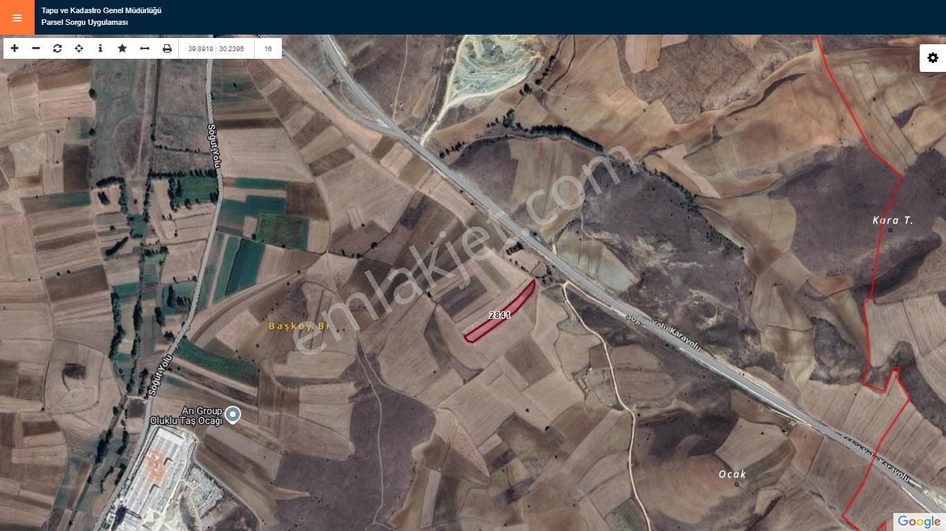 Doğacity Den Satılık Bilecik Söğüt Oluklu Da 5.033 M2 Tarla - Görsel 11