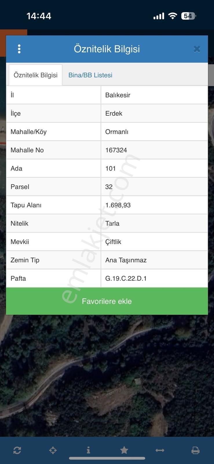 Ormanlı Köyü Manastır Koyunda Denize Sıfır Satılık 1698 M2 Arazi - Görsel 10