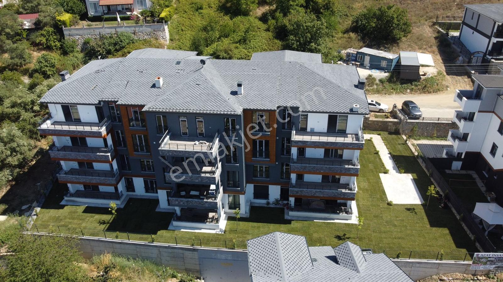 Deniz Manzaralı Şömineli Asansörlü Bahçe Dublex Kiralık Daire - Görsel 12