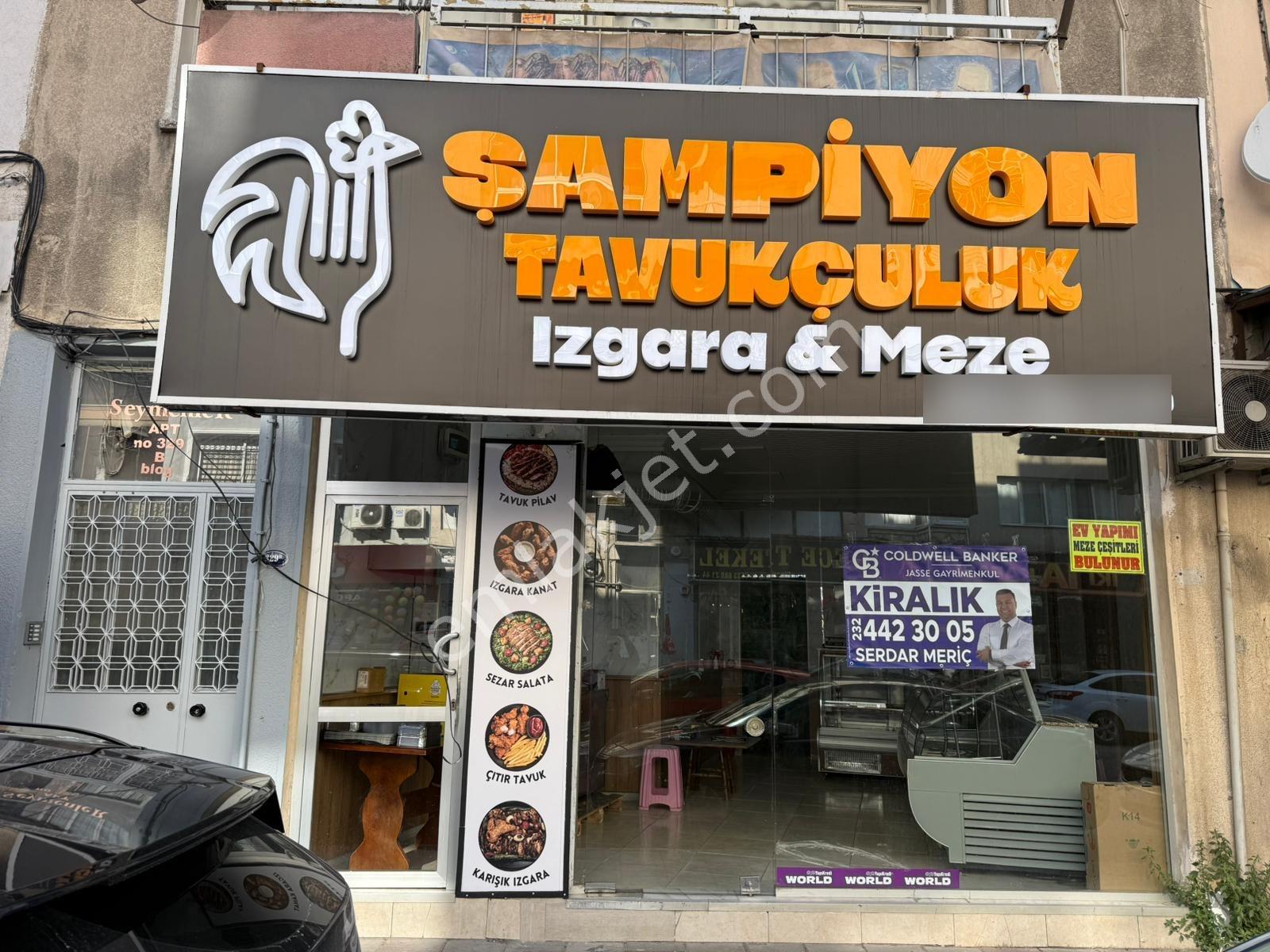 Buca Şirinyer'de Cadde Üzeri Kiralık Dükkan İşe Hazır Konum