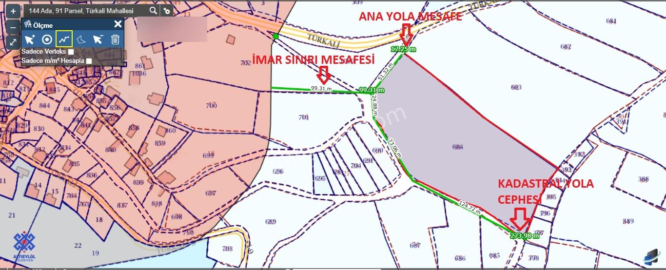 Altıeylül İlçesinin Satılık En Güzel Tarlası - Görsel 16