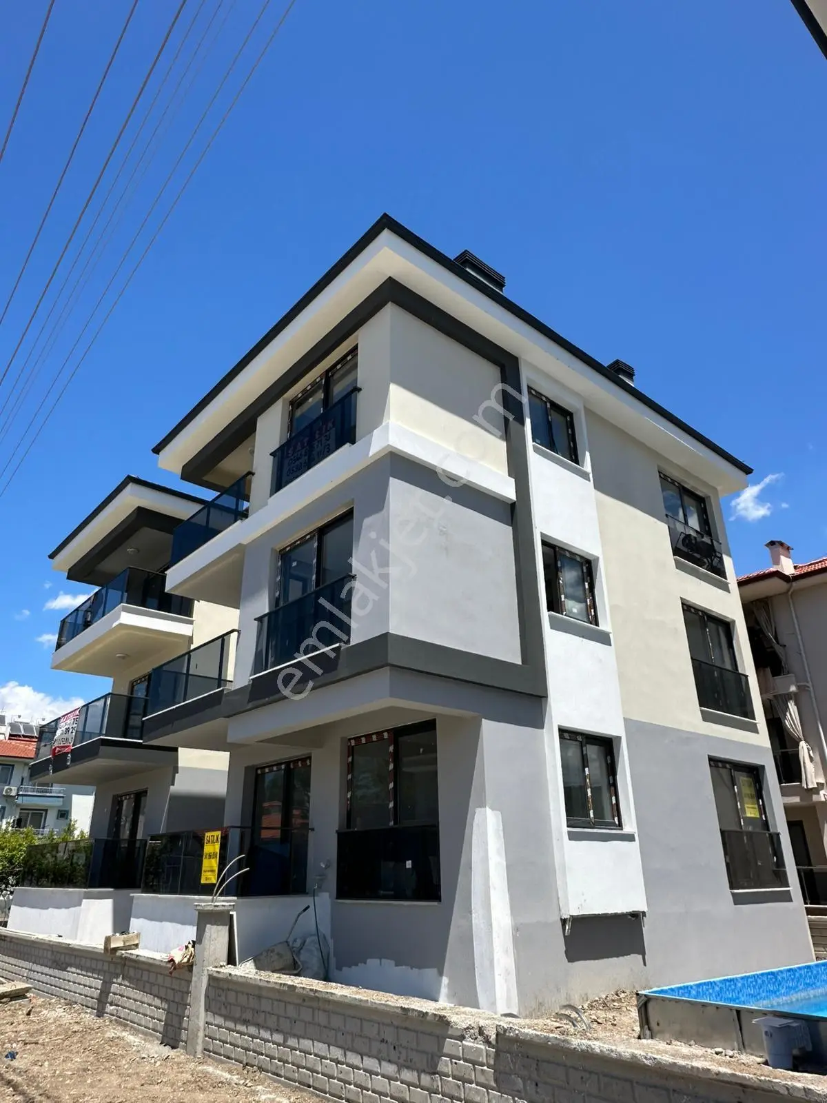 Ortaca Cumhuriyet'te Sıfır 2+1 Giriş Kat Daire Satılık