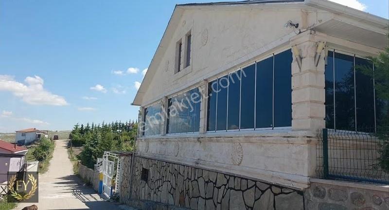 Ayaş'ta Geniş Bahçeli Doğal Taş Villa - Görsel 5