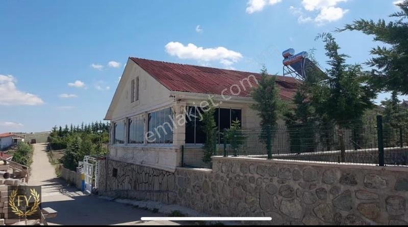 Ayaş'ta Geniş Bahçeli Doğal Taş Villa - Görsel 7