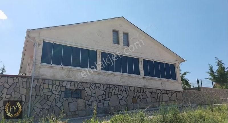 Ayaş'ta Geniş Bahçeli Doğal Taş Villa - Görsel 20