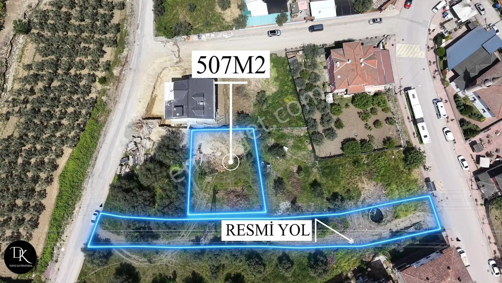 Karamürsel Dereköy'de | Deniz Ve Köprü Manzaralı | Satılık Arsa