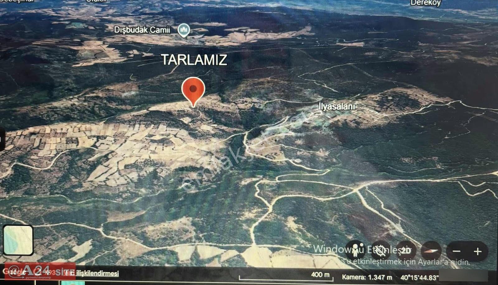 Satılık Tek Tapu Tarla - Görsel 2