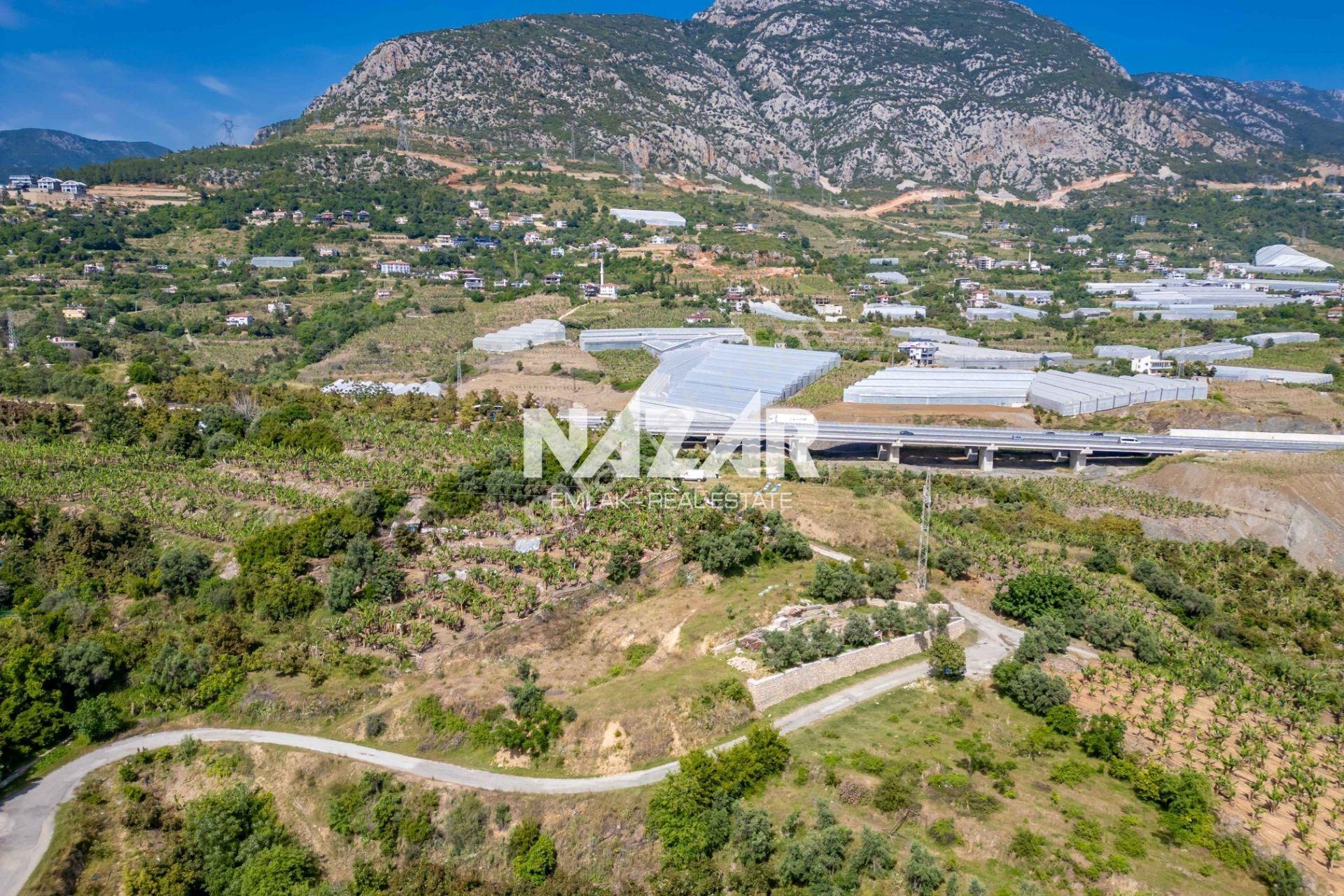 Alanya Kestel’de 652 M² Satılık Deniz Manzaralı Tarla