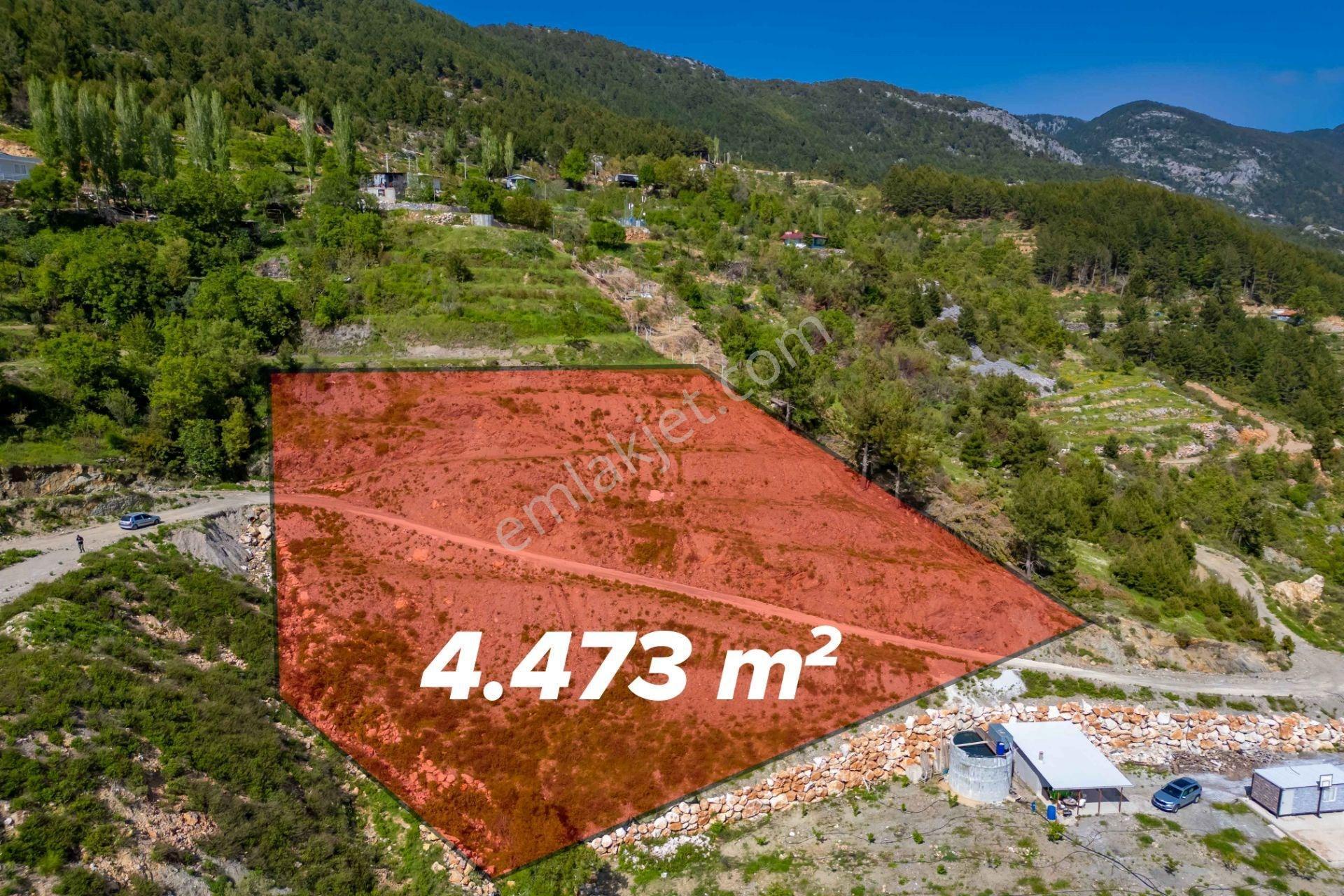 Alanya Bademağacı’nda 4.473 M² Satılık Deniz Manzaralı Tarla - Görsel 4