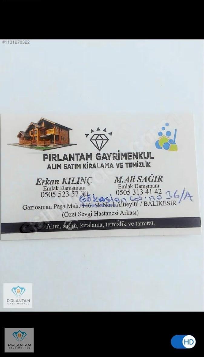 Balıkesir Altıeylül Bahçelievler 2+1 Lüx, Sıfır Arakat Pırlantam - Görsel 4