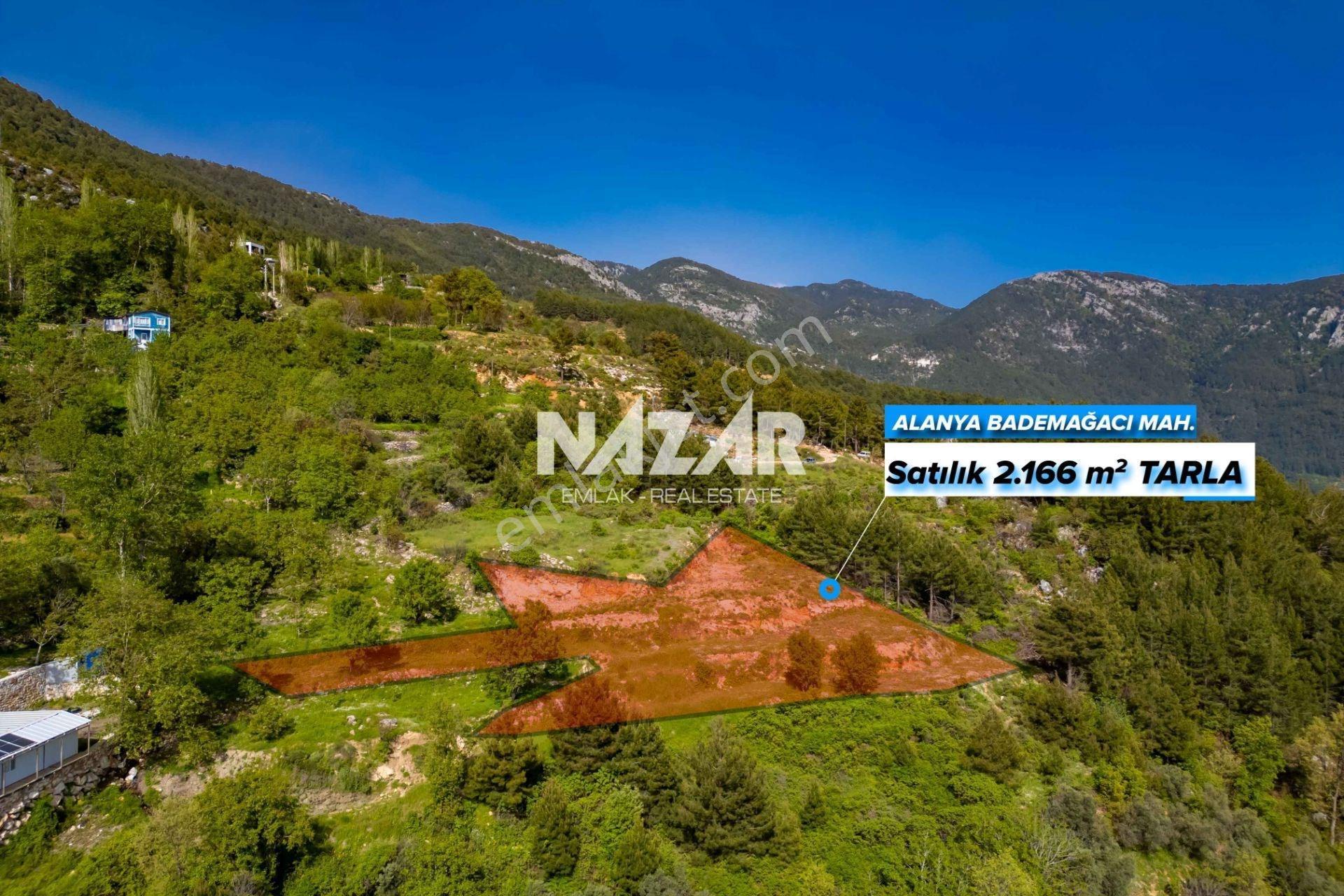 Alanya Bademağacı’nda 2.176 M² Satılık Deniz Ve Kale Manzaralı Tarla - Görsel 2