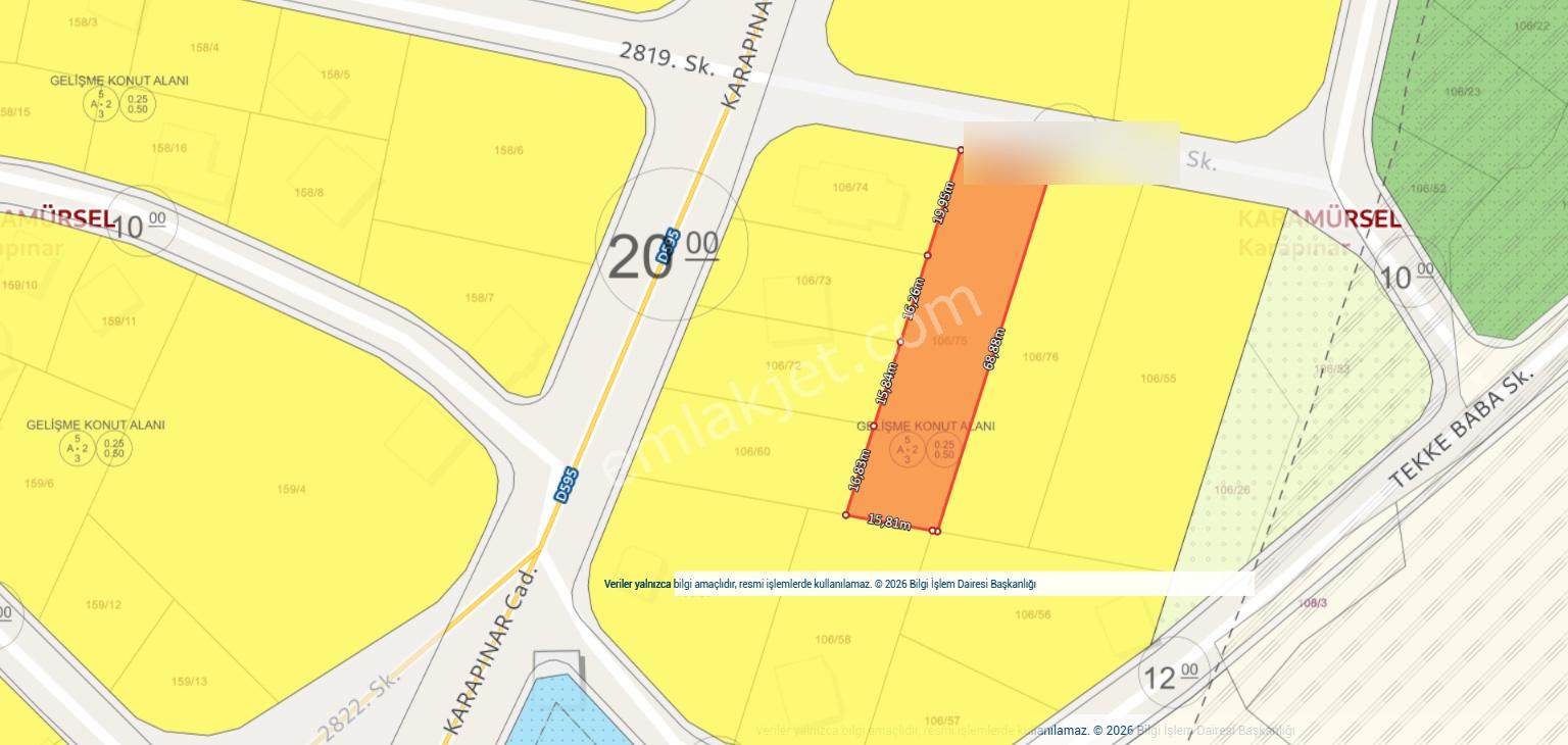 Uzmanlar'dan Karamürsel Karapınar Satılık Konut İmarlı 1144 M2 Arsa - Görsel 23