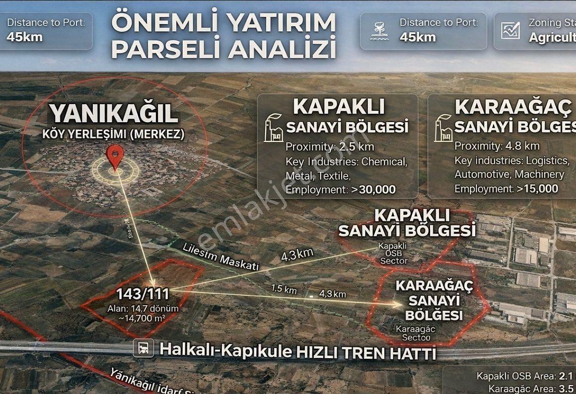 Hızlı Tren Ve Osb Yakını Parsel - Görsel 20