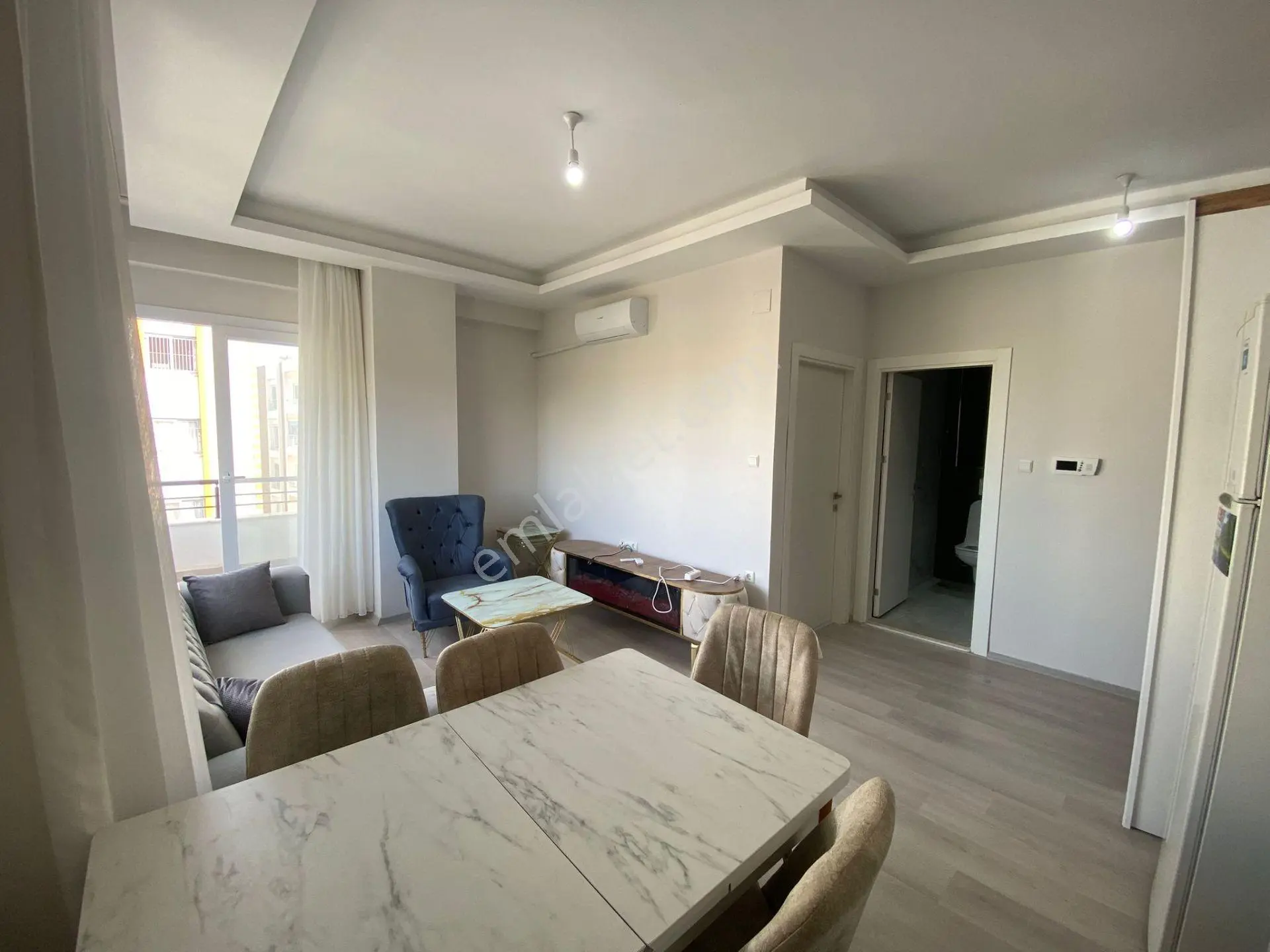 Kızkalesi Merkezde Satılık 1+1 Eşyalı Daire - Görsel 9