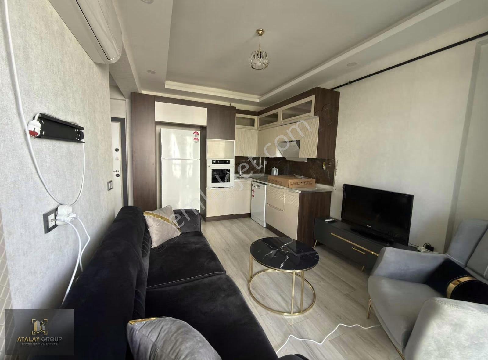 Atalay Gayrimenkulden Fırsat 1+1 Havuzlu Sıfır Eşyalı Kiralık !! - Görsel 8