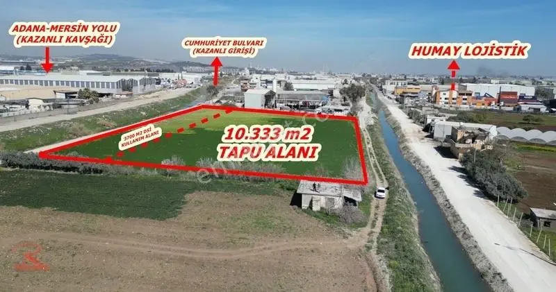 Kazanlı Girişinde Tır Garajı Ve Soğuk Hava Deposuna Uygun Arsa - Görsel 2