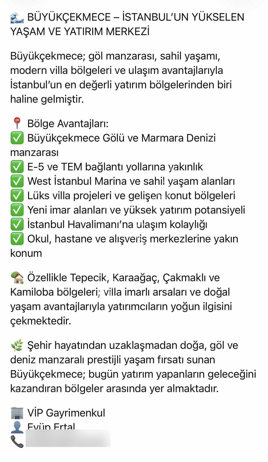 Büyükçekmece Tepecik Te 290 M2 İmar Planı İçimde Yatırımlık Arsa - Görsel 2