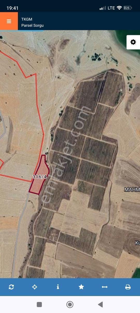 Pratik Den// 200 Metre Yola Cephe Güzel Konumda Satlık Tarla - Görsel 5