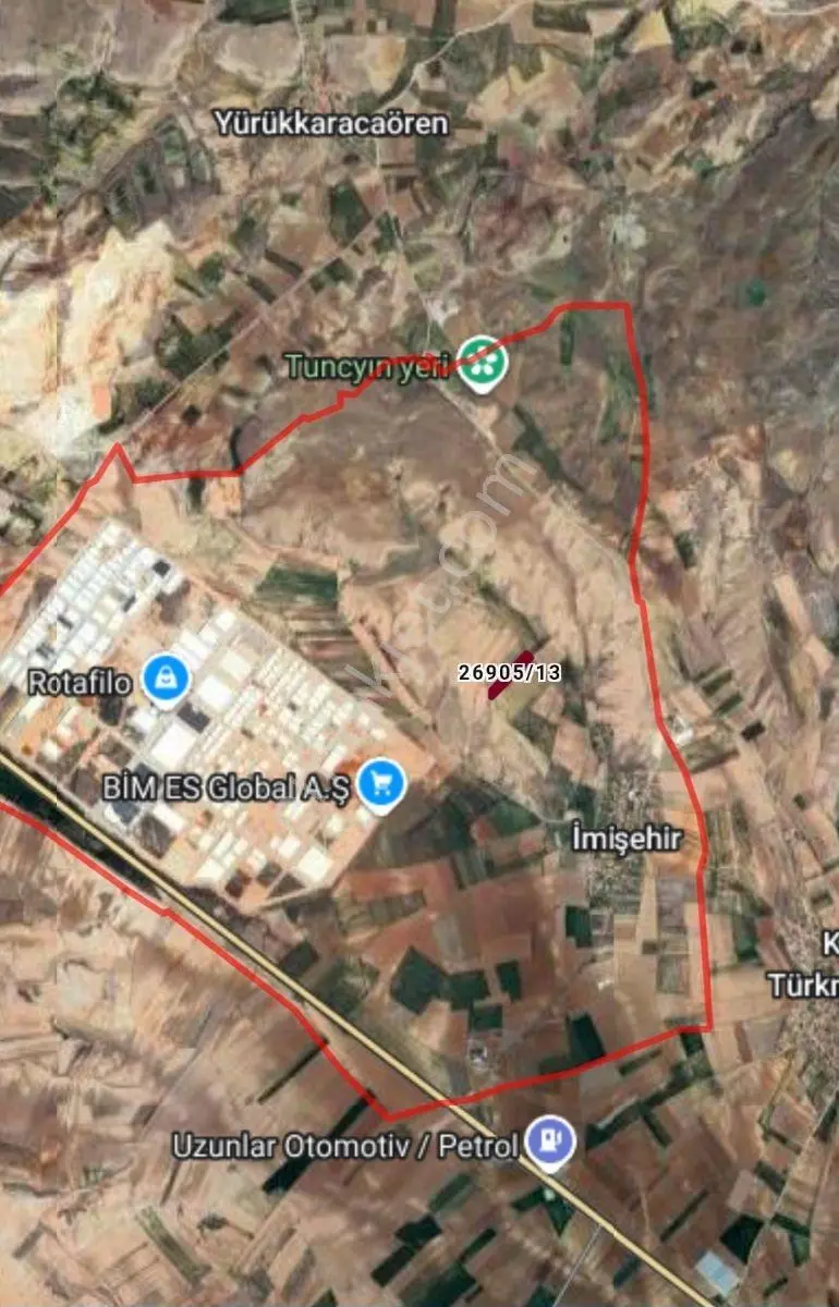 Rw Nestten İmişehir De Satılık Organize Yakını 12.007 M2 Tarla - Görsel 3